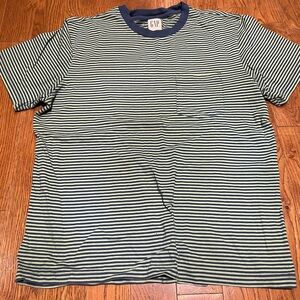 Gap striped pocket shirt